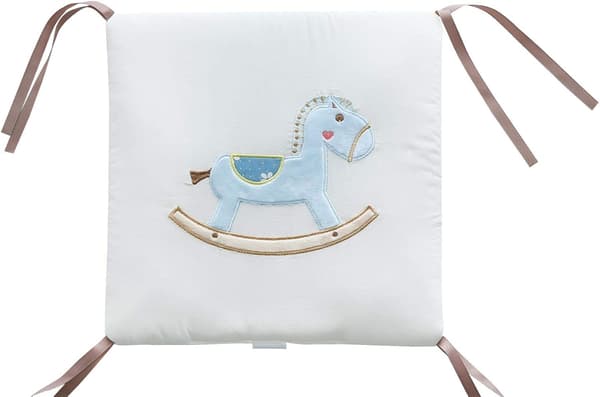 6 stk sengekant redebeskyttelse hodestøtfanger babyseng 30x30 cm