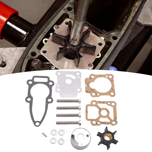 Vandpumpe Reparationskit 361‑87322‑0 Impeller Genopbygnings Sæt Udskiftning til Tohatsu M6B M8B M9.8B