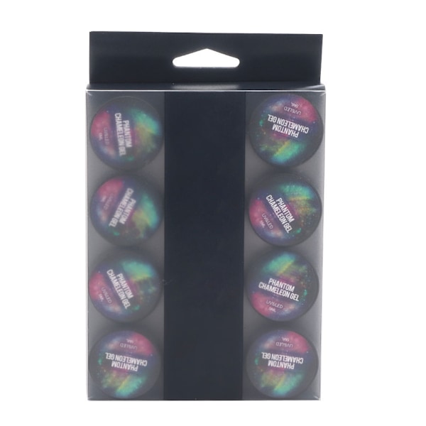 12 st UV-gel nagellack, långvarig nagelkonst tillbehörssats