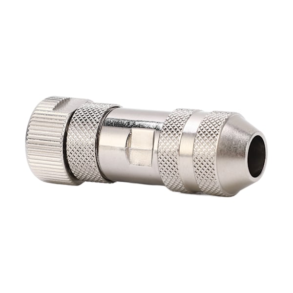 M12 Sensor Connector 8-polet IP67 Vanntett Kaldpressing Hunn Aviation Plug for Bil Bobil Båt