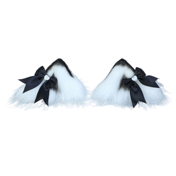 Kissan korvat hiuspidikkeet Barrettes Furry Headpiece Hiustappi Headba