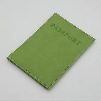 Passetui for passet ditt, grønn. Passer for både menn og kvinner