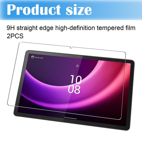 2-pack skärmskydd för Lenovo M10 Plus 3:e generationen 10,6 tum