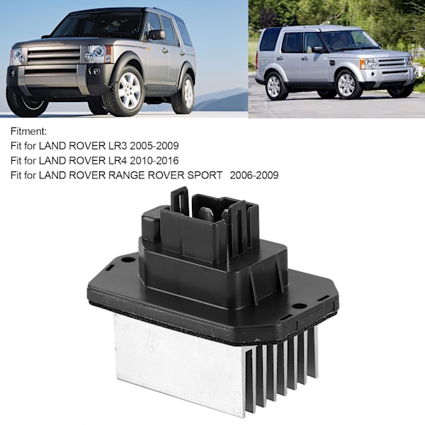 Blæsermotorresistor C2P8269 C2Z6538 JA1764 LR031677 Passer til Land Rover LR3 LR4