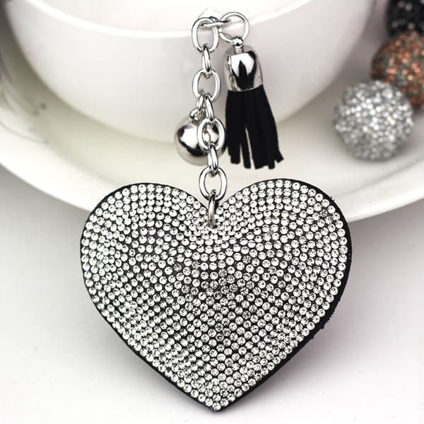 Karbinhake Nyckelring Mode Smycken Kvinnors Present Rhinest
