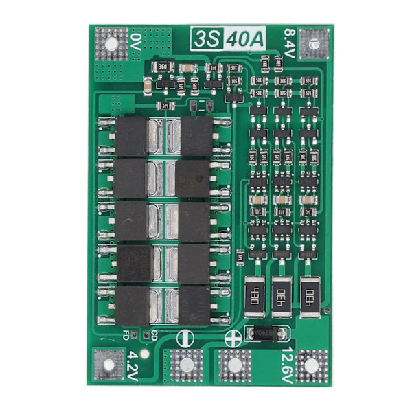 4 kpl litiumakun suojakorttia PCB 3-johdin MOS-transistori Tarkka litiumakun tasapainotin 40A