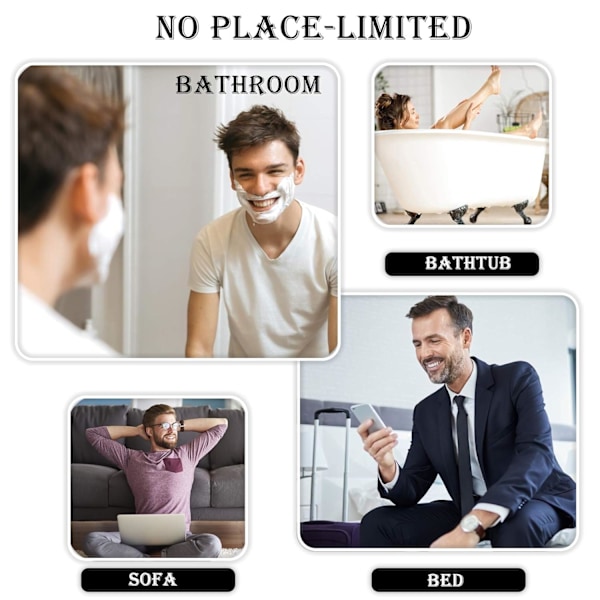 Hårklippningskappa med Stor Täckning, Justerbar Hals och Vikbar Design för Enkel Grooming Hemma eller På Resande Fot