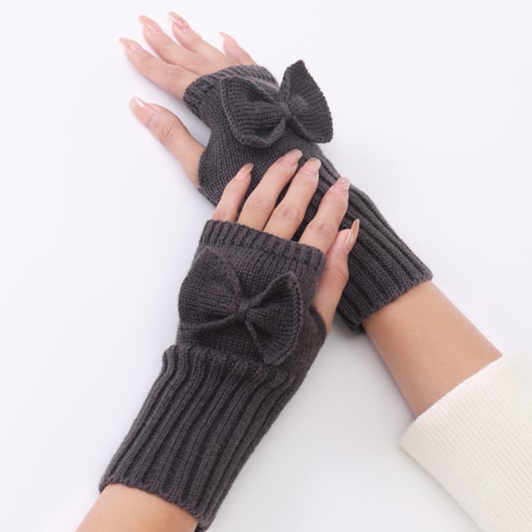Winter Fingerless Gloves Half Finger Glove Syksy ja Talvi Wo