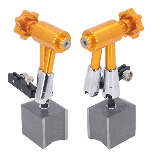 Magnetisk indikatorklockbas, indikatorklockstativ, flexibel arm, maskinmätninghållare, 60 kg sugkraft