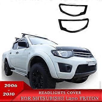 Deksel for frontlykter til bil for Mitsubishi L200 Triton 2006 2007 2008 2009 2010