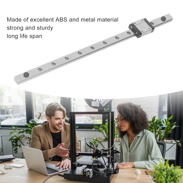 3D-skrivarlinjär skena Uppgraderad X-axel linjär skena för Ender 3 V2 3Pro 310mm