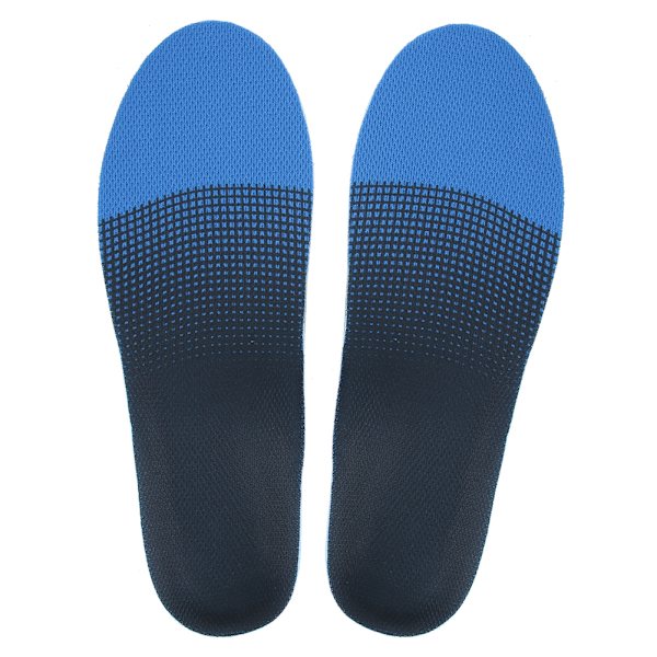 Fotvalvsstöd Ortopediska Inläggssulor Buffert Tryck Smärtlindring Unisex Plattfotskorrigering Fotplatta XL 46-47