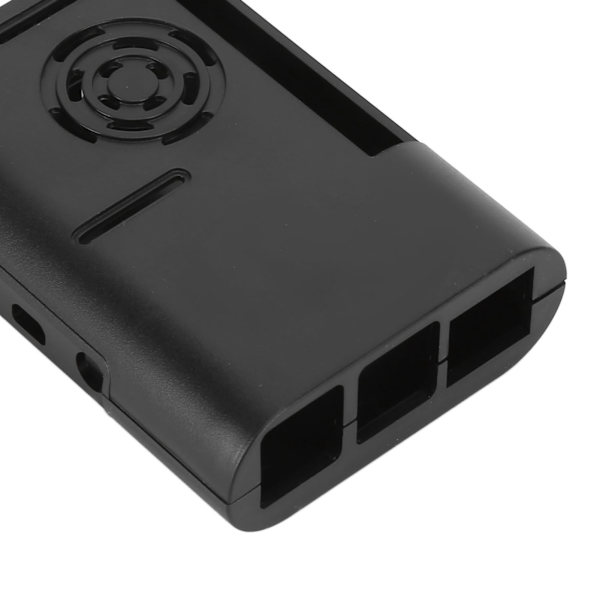 Kabinet til Raspberry Pi 4 Model B - ABS, Varmeafledning, Beskyttende Skal, Køledele - Sort