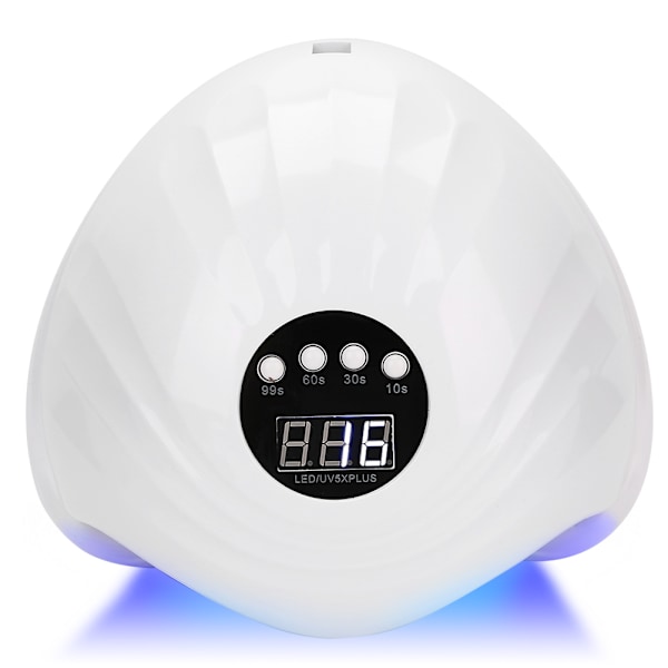 108W Professionel Neglehærdende Maskine Intelligent LED UV Gel Neglelak Tørrelampe UK Stik 110-240V