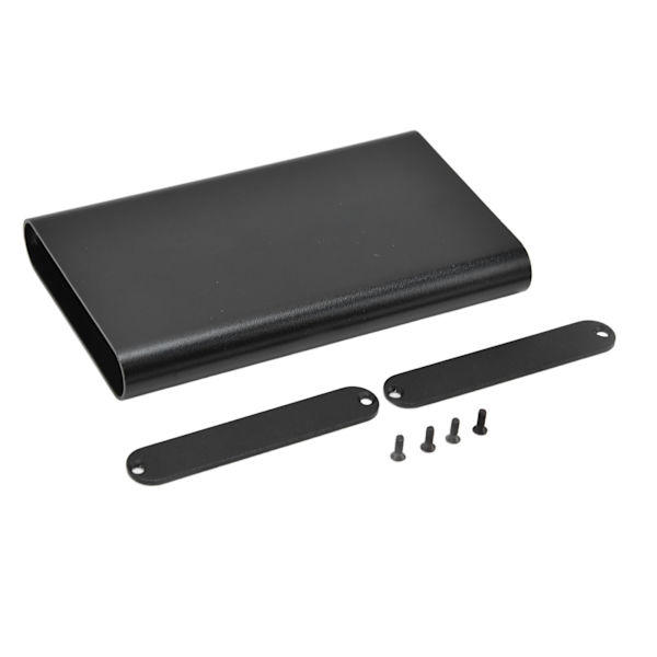 Elektronisk boks af aluminiumlegering, integreret projektindkapsling til printkort 13x61x100mm