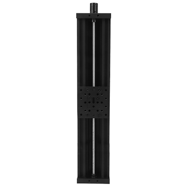 Skrueglide Lineær Bord Aluminium Legering 3D Printer Graveringsmaskine Før 2mm Sort/SølvSort 500mm