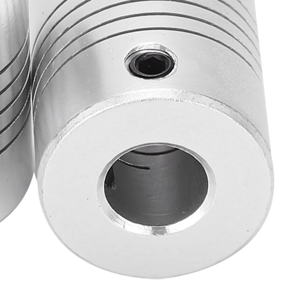2 stk. Akselkobling Fleksibel Encoder Aluminium Legering Kobling Trinmotor DIY 3D Printer 5x8mm