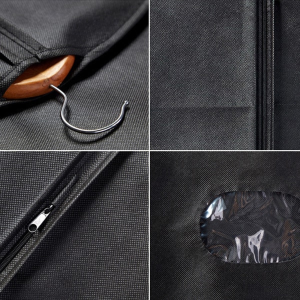 3-delt tøjtaskesæt 150x60cm jakkesættaske, tøjtaske,