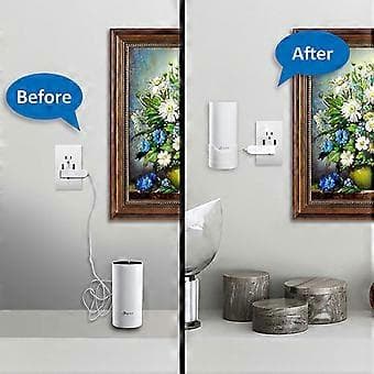 Vægmontering Udskiftning Til TP-Link Deco M4 WiFi Router Holder Stikmontering Multifunktionelt Vægbeslag