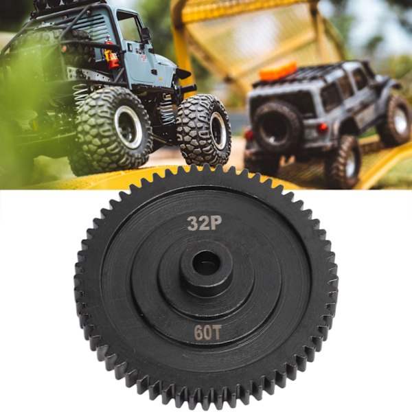 Cylindriskt drev Rostfritt stål 60T 32P RC-drev för SCX10 PRO 1/10 RC Bil Uppgraderingsdelar