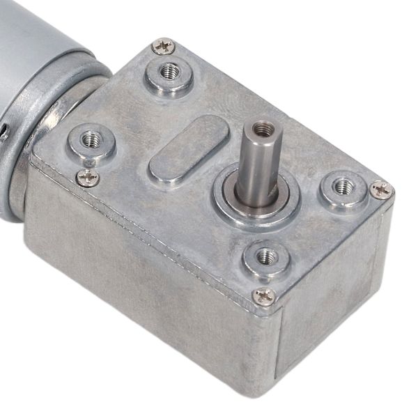 Växelmotor Turbinmaskinmaskin Självlåsande DC 12V CW CCW Växelmotor för Fönster Dörr Vinsch 60RPM