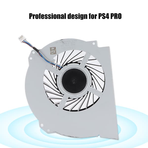 Intern Køleventilator Samling til PS4 Pro, Reservedel med Præcis Pasform Design, Høj Kvalitets ABS Konstruktion for Lang Levetid, Professionel Kvalitet