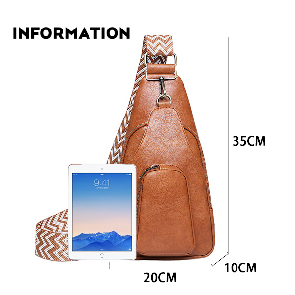 Sling Bag for Women Crossbody, PU Leather Small Sling bags
