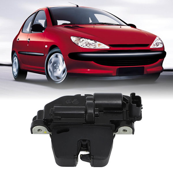 Bakluckelås 8726N9 Bakluckelås Lås Låsbyte för Peugeot 206 SW 408