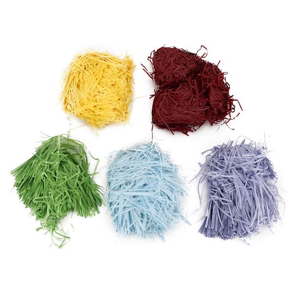 5 st 250g Presentförpackningsmaterial - Strimlat Papper Konfetti Jul Bröllop Äktenskap Heminredning