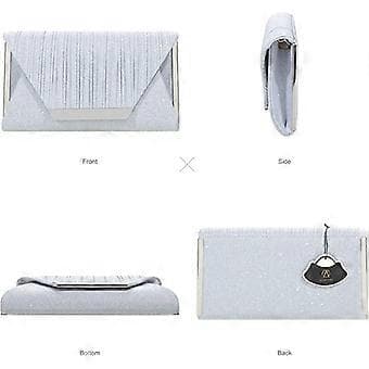 Glitrende dameaftentasker og clutch-kuverter