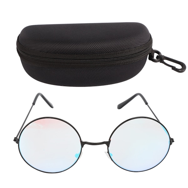 Färgblindhetsglasögon Full Frame Förbättra Synen Unisex Korrigerande Syn Röd Grön Färgblindhet Glasögon för Konst Design Guld