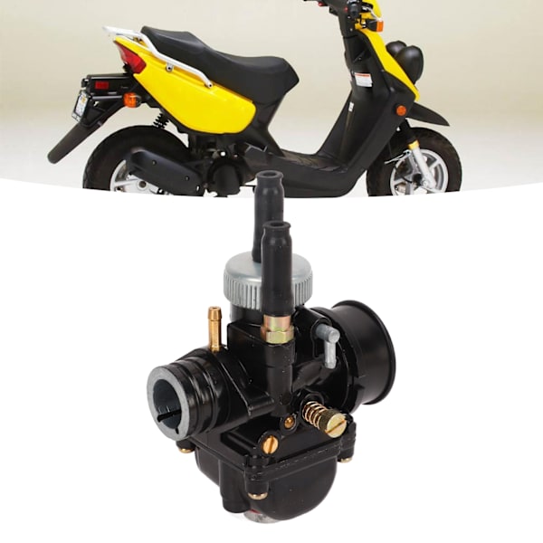 17mm Motorcykel Forgaser Sort Carb Udskiftning til Zuma Scooter 50cc 90cc JOG50
