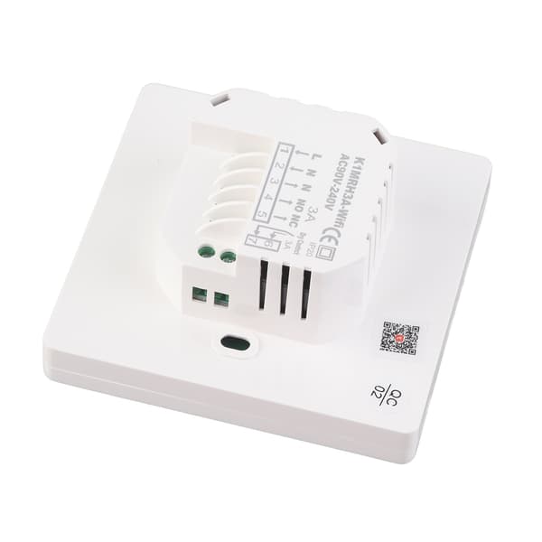 Termostat med RF-frekvensforbindelse, smarte termostater til hjemmet AC90V til 240V LCD-display programmerbar temperaturregulator med strømafbrydelse