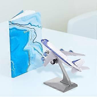 2 st Flygplansmodeller Ställ Flygplansdekor Displayställ Flygplansmodell Visningsställ