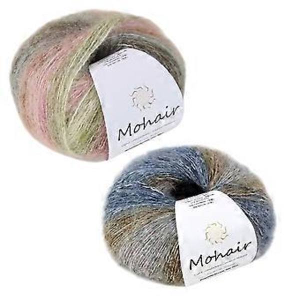 Uldgarn, Mohairblanding