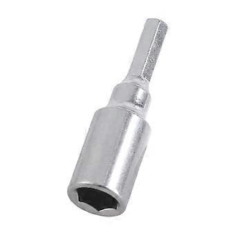 Professionel 4mm til 6,35mm Hex Transducer Adapter Socket Magnetisk Bit Konverter til Skruetrækker Borebit Håndværktøj