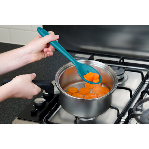 Silikonhålslevar för Matlagning Bakning Rörning, Nonstick Blandningsspatel med Ergonomisk Design, Perfekt för Bred Användning, Värmebeständig upp till