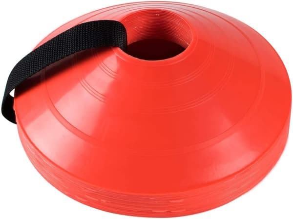 Ljusorange Runda Koner Sportutrustning för Träning (20-pack)