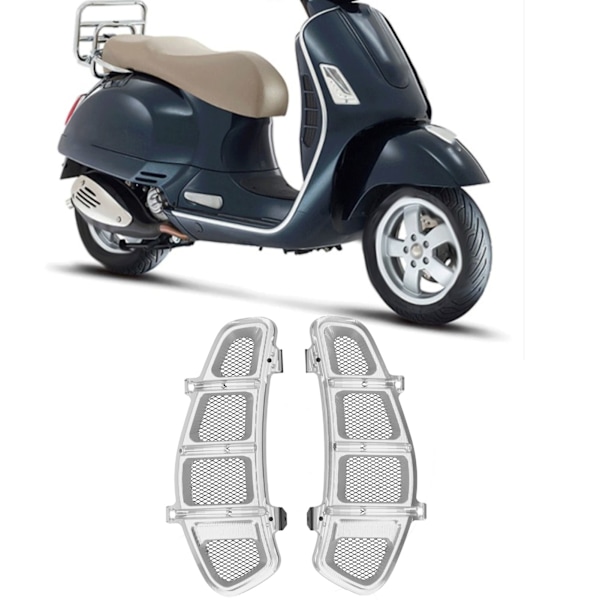 Radiator Skyddsgaller Baffel Värmebeständig Skydd Passar för VESPA GTS 250 300 2013‑2020