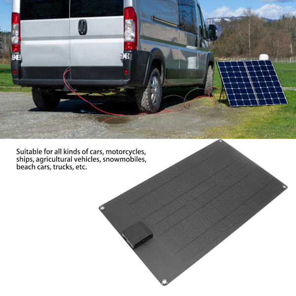 20W 18V Aurinkopaneeli Tukee 5V USB 18V DC TYPE C Ulostuloa Latautuva Aurinkopaneeli Power Bank Autolle Moottoripyörälle