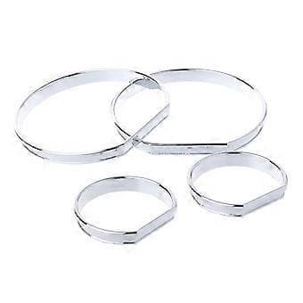 Krom Måler Dash Skive Ringer Bezel Trim Speedometer AC M-Tech For E46 for M M3