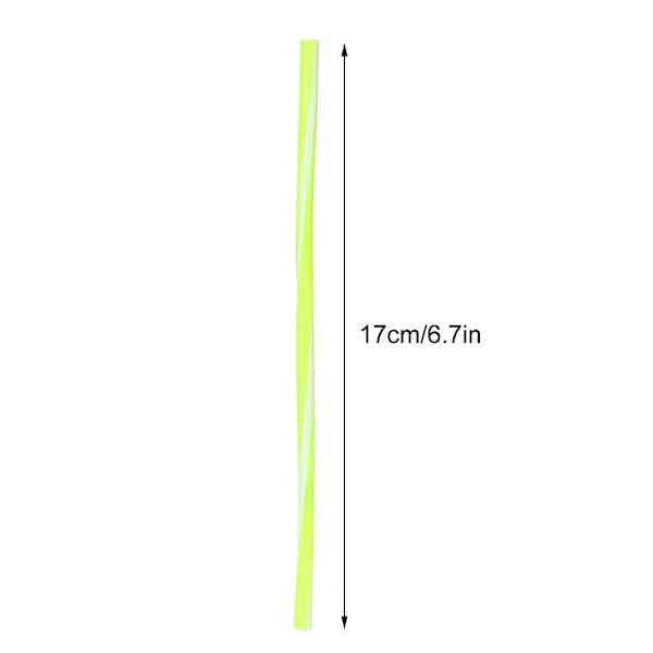 36 st/set 17 cm/6,7 tum Modifierade Hjul Ekrar Skydd Fluorescerande Grön och Vit Rand