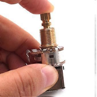 Gitarr Switch Ratt Tryck Gitarrer Kontroll Pot Potentiometer Volym Potentiometrar Delar