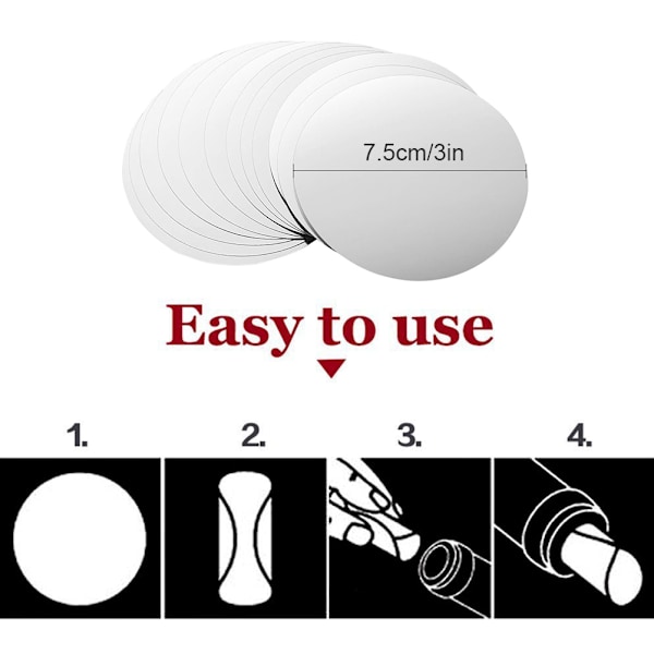 Hantverk När Det Är Som Bäst, Hållbart Mångsidigt Runt Papper av Kartong för DIY-hantverk, Vikbart och Flexibelt Säkerställer Säker Hällning, Lämpligt För