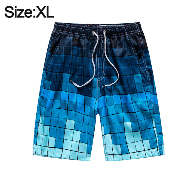 Summer men's loose large swimming pants beach pants men's