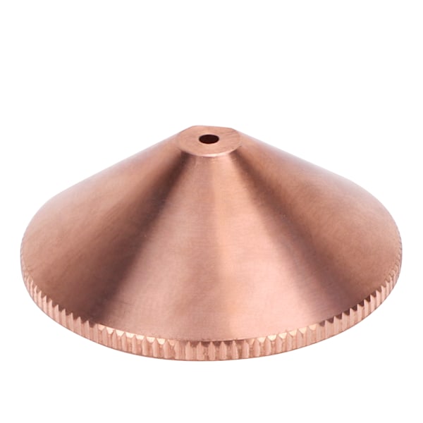 1 kpl Kuparin Laser Yhden Kerroksen Suutin Vaihtosetti Optinen Kuitu Leikkauskoneille (1,0 mm)
