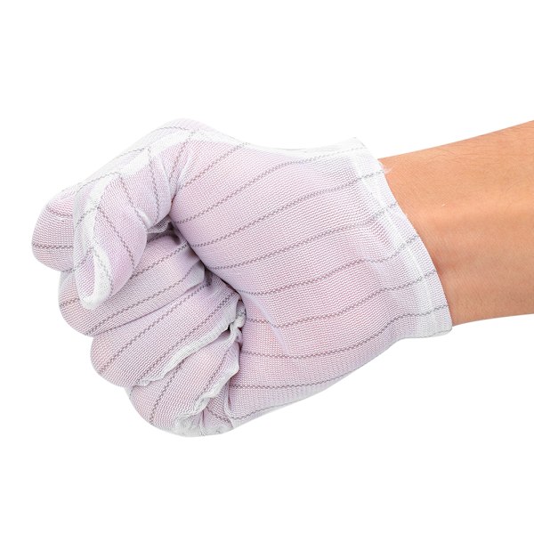 Double Sided Dust Proof Anti Static Jewelry Watch Repairing Gloves Tool Accessory