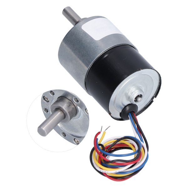JGB37‑3525 DC 24V Moottori Korkea Vääntömomentti Nopeuden Vähentäminen Alhainen Melu Käännettävä Harjaton Vaihteisto Moottori 600RPM