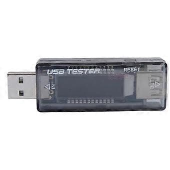 USB-yleismittari USB-virtatesteri Virrantesteri tukee QC2.0:aa, selkeä näyttöruutu, turvallisuusmekanismit