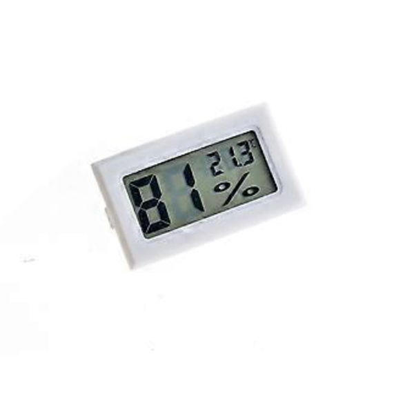 Digital Termometer Hygrometer Mini Temperatur Luftfuktighetsmätare LCD Inomhus Termometer